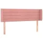 Pink velvet headboard 147x16x78/88 cm by vidaXL, Headboards and footboards - Ref: Foro24-3118961, Price: 65,13 €, Discount: %