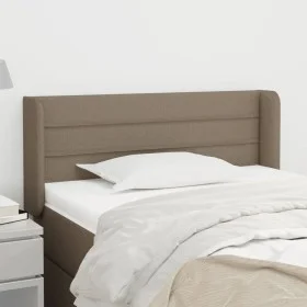 Taupe gray fabric headboard 83x16x78/88 cm by vidaXL, Headboards and footboards - Ref: Foro24-3118886, Price: 42,93 €, Discou...