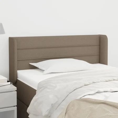 Taupe gray fabric headboard 83x16x78/88 cm by vidaXL, Headboards and footboards - Ref: Foro24-3118886, Price: 42,93 €, Discou...