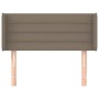 Kopfteil aus taupegrauem Stoff, 83 x 16 x 78/88 cm von vidaXL, Kopf- und Fußteile - Ref: Foro24-3118886, Preis: 43,85 €, Raba...