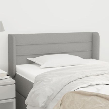 Kopfteil aus hellgrauem Stoff, 83 x 16 x 78/88 cm von vidaXL, Kopf- und Fußteile - Ref: Foro24-3118882, Preis: 43,98 €, Rabat...