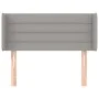 Light gray fabric headboard 83x16x78/88 cm by vidaXL, Headboards and footboards - Ref: Foro24-3118882, Price: 46,61 €, Discou...