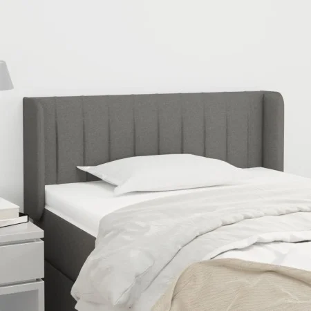 Kopfteil aus dunkelgrauem Stoff, 103 x 16 x 78/88 cm von vidaXL, Kopf- und Fußteile - Ref: Foro24-3118997, Preis: 58,41 €, Ra...