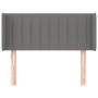 Kopfteil aus dunkelgrauem Stoff, 103 x 16 x 78/88 cm von vidaXL, Kopf- und Fußteile - Ref: Foro24-3118997, Preis: 59,54 €, Ra...