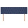 Kopfteil aus blauem Stoff, 163 x 16 x 78/88 cm von vidaXL, Kopf- und Fußteile - Ref: Foro24-3119116, Preis: 80,36 €, Rabatt: %
