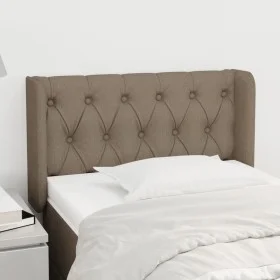 Taupe gray fabric headboard 83x16x78/88 cm by vidaXL, Headboards and footboards - Ref: Foro24-3119082, Price: 52,38 €, Discou...