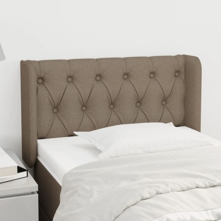 Kopfteil aus taupegrauem Stoff, 83 x 16 x 78/88 cm von vidaXL, Kopf- und Fußteile - Ref: Foro24-3119082, Preis: 53,49 €, Raba...
