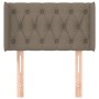Kopfteil aus taupegrauem Stoff, 83 x 16 x 78/88 cm von vidaXL, Kopf- und Fußteile - Ref: Foro24-3119082, Preis: 53,49 €, Raba...