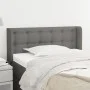 Kopfteil aus dunkelgrauem Stoff, 93 x 16 x 78/88 cm von vidaXL, Kopf- und Fußteile - Ref: Foro24-3119185, Preis: 62,54 €, Rab...