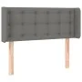 Dark gray fabric headboard 93x16x78/88 cm by vidaXL, Headboards and footboards - Ref: Foro24-3119185, Price: 61,13 €, Discoun...