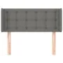 Dark gray fabric headboard 93x16x78/88 cm by vidaXL, Headboards and footboards - Ref: Foro24-3119185, Price: 61,13 €, Discoun...