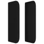 Cabecero de tela negro 93x16x78/88 cm de vidaXL, Cabeceros y pies de cama - Ref: Foro24-3118892, Precio: 42,40 €, Descuento: %