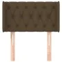 Cabecero de tela marrón oscuro 83x16x78/88 cm de vidaXL, Cabeceros y pies de cama - Ref: Foro24-3119081, Precio: 48,65 €, Des...
