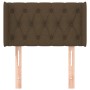 Kopfteil aus dunkelbraunem Stoff, 83 x 16 x 78/88 cm von vidaXL, Kopf- und Fußteile - Ref: Foro24-3119081, Preis: 49,34 €, Ra...