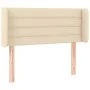 Kopfteil aus cremefarbenem Stoff, 83 x 16 x 78/88 cm von vidaXL, Kopf- und Fußteile - Ref: Foro24-3118887, Preis: 40,78 €, Ra...