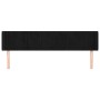 Kopfteil aus schwarzem Samt, 163 x 16 x 78/88 cm von vidaXL, Kopf- und Fußteile - Ref: Foro24-3119062, Preis: 79,34 €, Rabatt: %