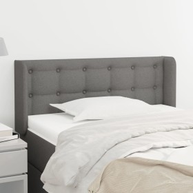 Kopfteil aus dunkelgrauem Stoff, 83 x 16 x 78/88 cm von vidaXL, Kopf- und Fußteile - Ref: Foro24-3119177, Preis: 50,67 €, Rab...