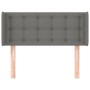 Kopfteil aus dunkelgrauem Stoff, 83 x 16 x 78/88 cm von vidaXL, Kopf- und Fußteile - Ref: Foro24-3119177, Preis: 50,67 €, Rab...