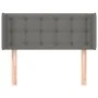 Kopfteil aus dunkelgrauem Stoff, 83 x 16 x 78/88 cm von vidaXL, Kopf- und Fußteile - Ref: Foro24-3119177, Preis: 50,25 €, Rab...