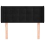 Kopfteil aus schwarzem Samt, 93 x 16 x 78/88 cm von vidaXL, Kopf- und Fußteile - Ref: Foro24-3119240, Preis: 54,45 €, Rabatt: %