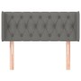 Kopfteil aus dunkelgrauem Stoff, 93 x 16 x 78/88 cm von vidaXL, Kopf- und Fußteile - Ref: Foro24-3119087, Preis: 50,66 €, Rab...