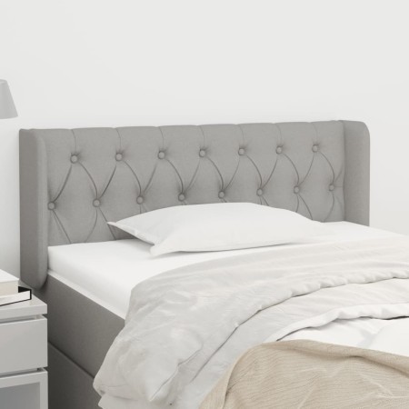 Kopfteil aus hellgrauem Stoff, 93 x 16 x 78/88 cm von vidaXL, Kopf- und Fußteile - Ref: Foro24-3119086, Preis: 55,62 €, Rabat...
