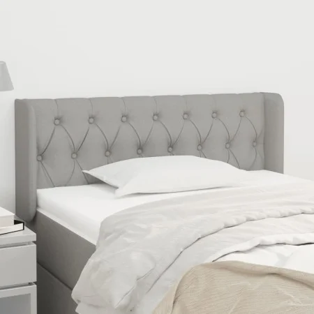 Kopfteil aus hellgrauem Stoff, 93 x 16 x 78/88 cm von vidaXL, Kopf- und Fußteile - Ref: Foro24-3119086, Preis: 54,56 €, Rabat...