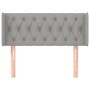 Kopfteil aus hellgrauem Stoff, 93 x 16 x 78/88 cm von vidaXL, Kopf- und Fußteile - Ref: Foro24-3119086, Preis: 55,62 €, Rabat...
