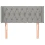 Kopfteil aus hellgrauem Stoff, 93 x 16 x 78/88 cm von vidaXL, Kopf- und Fußteile - Ref: Foro24-3119086, Preis: 54,56 €, Rabat...