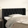 Cabecero de terciopelo negro 93x16x78/88 cm de vidaXL, Cabeceros y pies de cama - Ref: Foro24-3119142, Precio: 55,47 €, Descu...