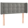 Hellgraues Samtkopfteil 83x16x78/88 cm von vidaXL, Kopf- und Fußteile - Ref: Foro24-3119232, Preis: 41,58 €, Rabatt: %