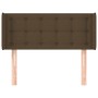 Kopfteil aus dunkelbraunem Stoff, 83 x 16 x 78/88 cm von vidaXL, Kopf- und Fußteile - Ref: Foro24-3119179, Preis: 45,00 €, Ra...