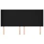 Headboard with black fabric ears 183x16x118/128 cm by vidaXL, Headboards and footboards - Ref: Foro24-3119316, Price: 134,60 ...