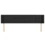 Cabecero de terciopelo negro 163x16x78/88 cm de vidaXL, Cabeceros y pies de cama - Ref: Foro24-3119258, Precio: 67,65 €, Desc...