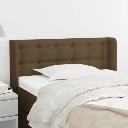 Kopfteil aus dunkelgrauem Stoff, 93 x 16 x 78/88 cm von vidaXL, Kopf- und Fußteile - Ref: Foro24-3119187, Preis: 49,01 €, Rab...