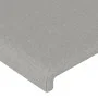 Headboard with light gray fabric ears 93x16x118/128 cm by vidaXL, Headboards and footboards - Ref: Foro24-3119282, Price: 68,...