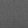 Cabecero de tela gris oscuro 103x16x78/88 cm
