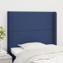 Kopfteil mit blauen Stoffohren 103x16x118/128 cm von vidaXL, Kopf- und Fußteile - Ref: Foro24-3119436, Preis: 61,72 €, Rabatt: %
