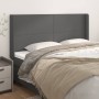 Kopfteil mit Ohren, graues Kunstleder, 163 x 16 x 118/128 cm von vidaXL, Kopf- und Fußteile - Ref: Foro24-3119400, Preis: 133...
