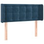 Dunkelblaues Samtkopfteil 93x16x78/88 cm von vidaXL, Kopf- und Fußteile - Ref: Foro24-3119242, Preis: 54,89 €, Rabatt: %