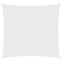 Toldo de vela cuadrado tela Oxford blanco 2x2 m