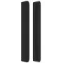 Headboard with black synthetic leather ears 93x16x118/128 cm by vidaXL, Headboards and footboards - Ref: Foro24-3119378, Pric...