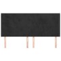 Headboard with black velvet ears 203x16x118/128 cm by vidaXL, Headboards and footboards - Ref: Foro24-3119368, Price: 148,16 ...