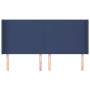 Cabecero con orejas de tela azul 183x16x118/128 cm de vidaXL, Cabeceros y pies de cama - Ref: Foro24-3119320, Precio: 116,61 ...