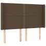 Kopfteil mit hellgrauen Stoffohren 147x16x118/128 cm von vidaXL, Kopf- und Fußteile - Ref: Foro24-3119441, Preis: 97,33 €, Ra...