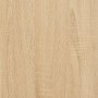 Armarios de pared 2 uds madera de ingeniería roble Sonoma