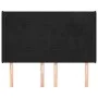 Headboard with black velvet ears 147x16x118/128 cm by vidaXL, Headboards and footboards - Ref: Foro24-3119630, Price: 144,29 ...