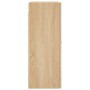 Armarios de pared 2 uds madera de ingeniería roble Sonoma