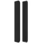 Headboard with black synthetic leather ears 93x16x118/128 cm by vidaXL, Headboards and footboards - Ref: Foro24-3119658, Pric...