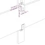 Kopfteil mit dunkelblauen Samtohren 103x16x118/128 cm von vidaXL, Kopf- und Fußteile - Ref: Foro24-3119626, Preis: 89,09 €, R...